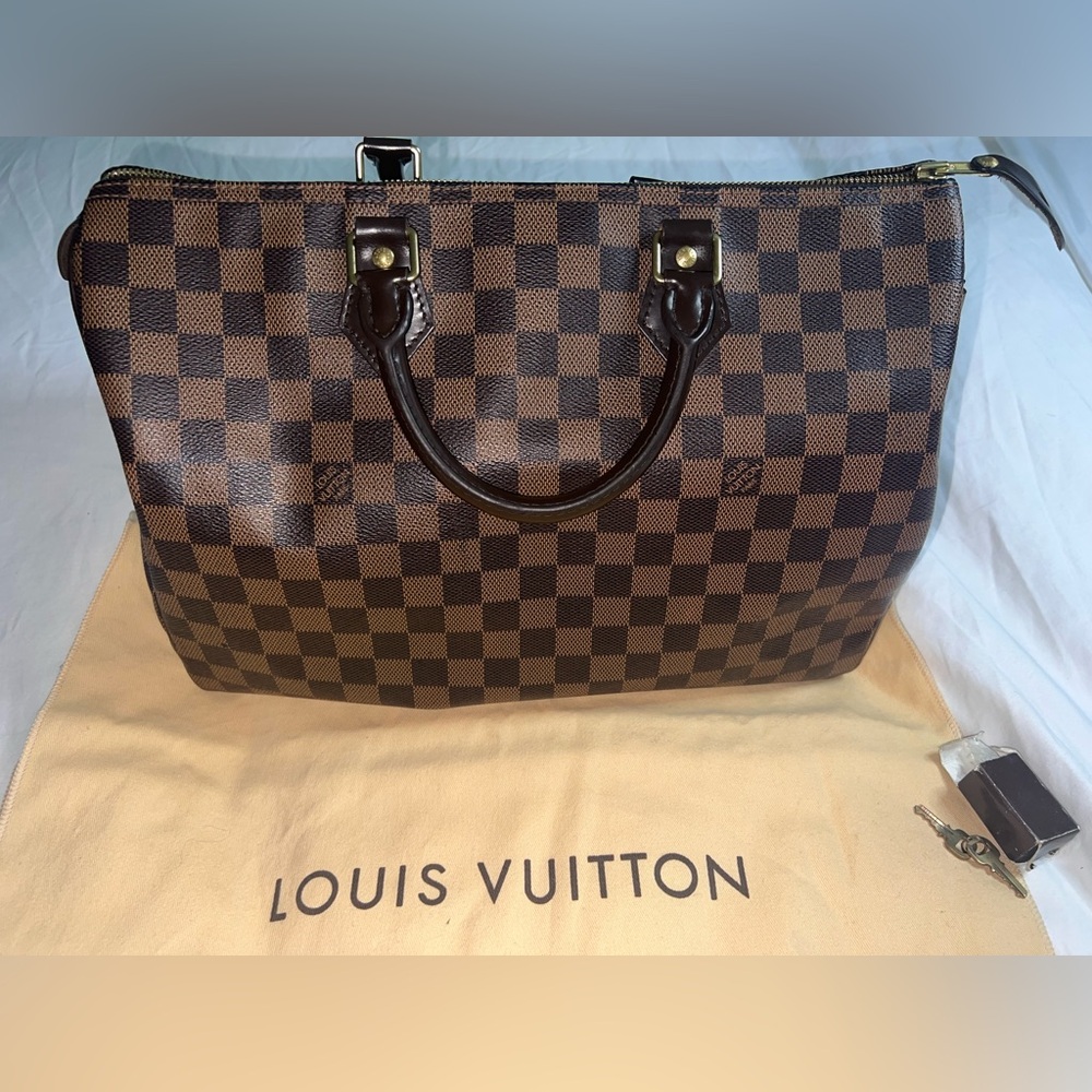 Louis Vuitton Speedy 35 Damier- AUTHENTIC